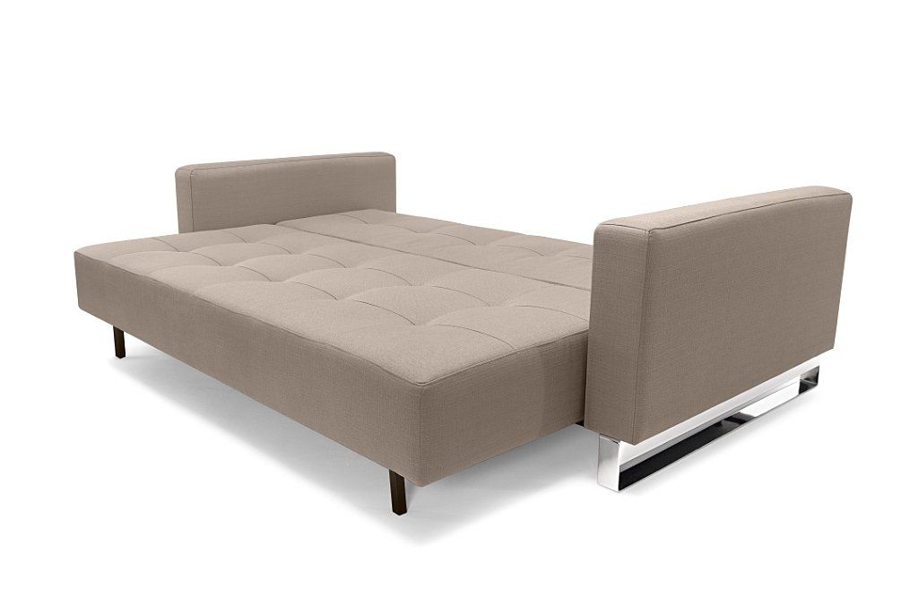 Cassius deluxe excess sofa bed queen size classic medium grey