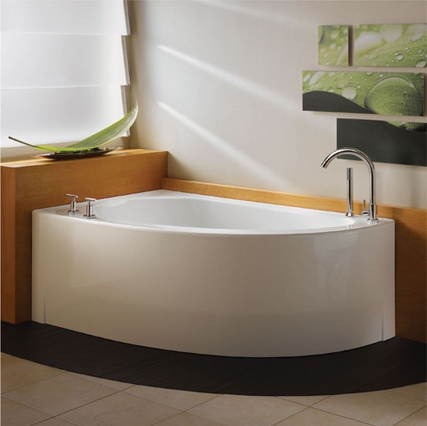 Corner bath tub from neptune the new wind bath bathtubs