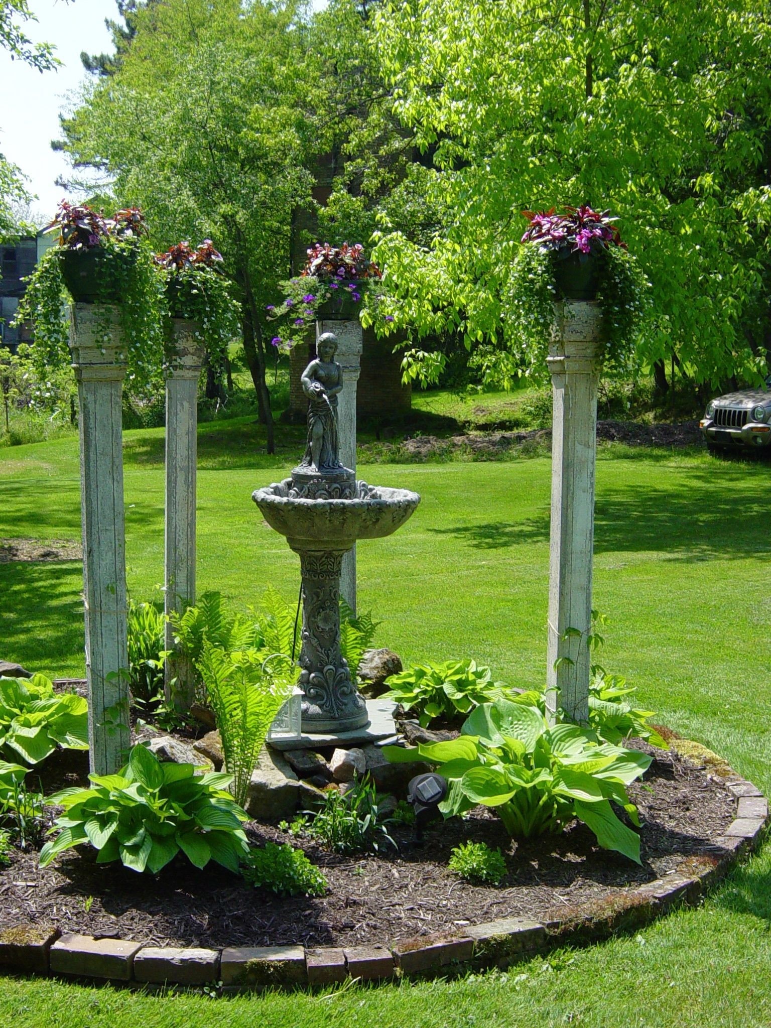 Outdoor Garden Columns - Ideas on Foter