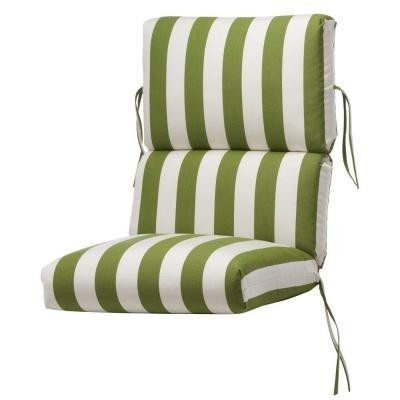 one piece high back patio chair cushions