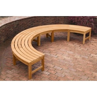 Round garden online benches