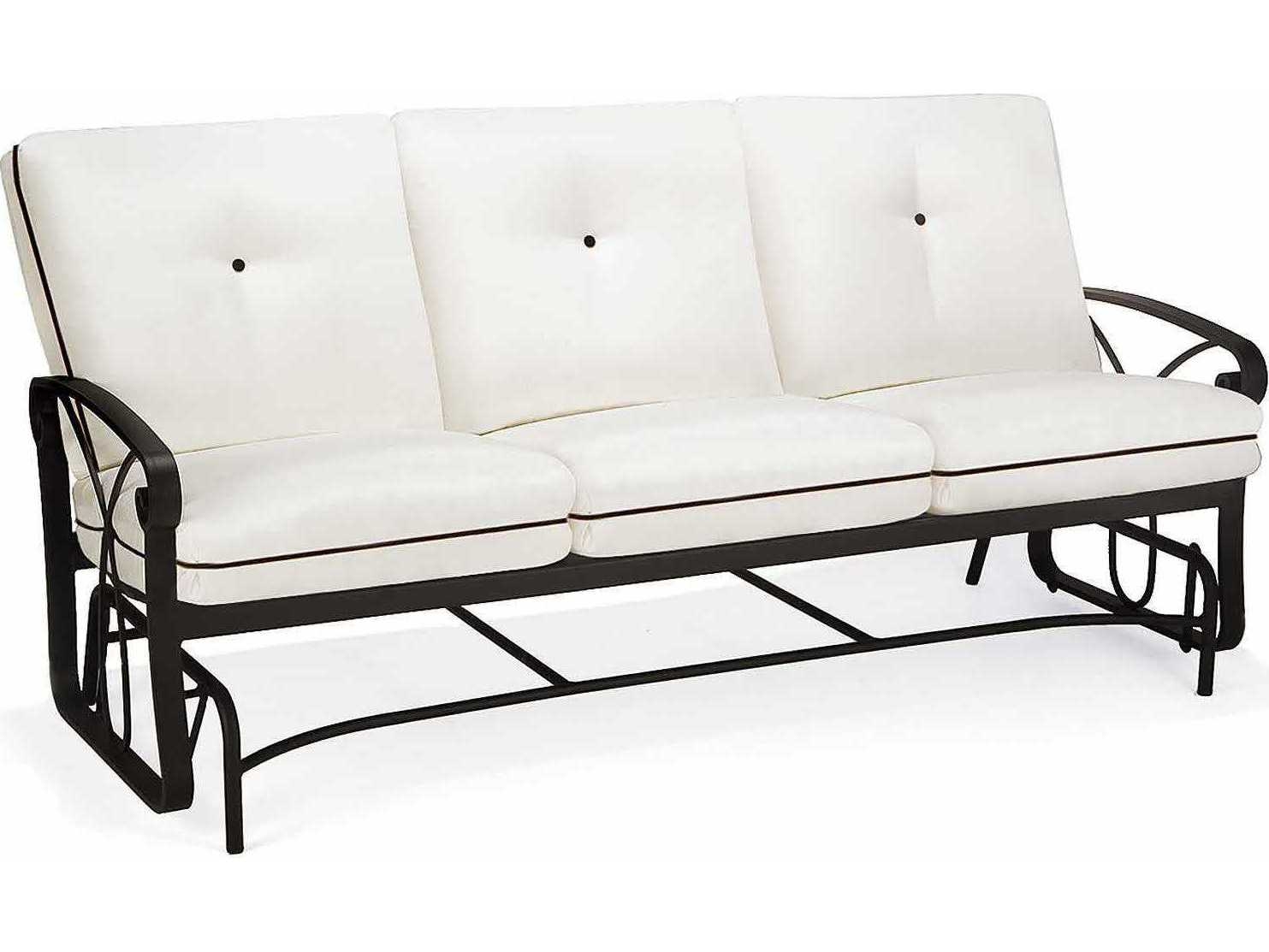 Metal glider sofa