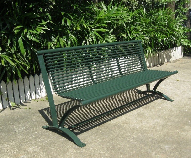 Metal outdoor benches 1