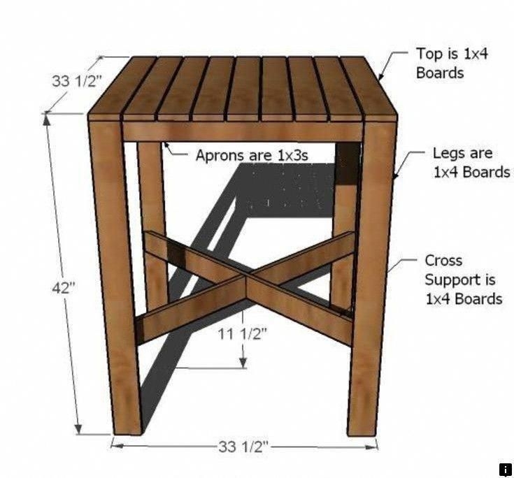 Сделать табуретку своими руками из дерева чертежи
