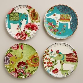 Set Of 4 Decorative Plates - Foter