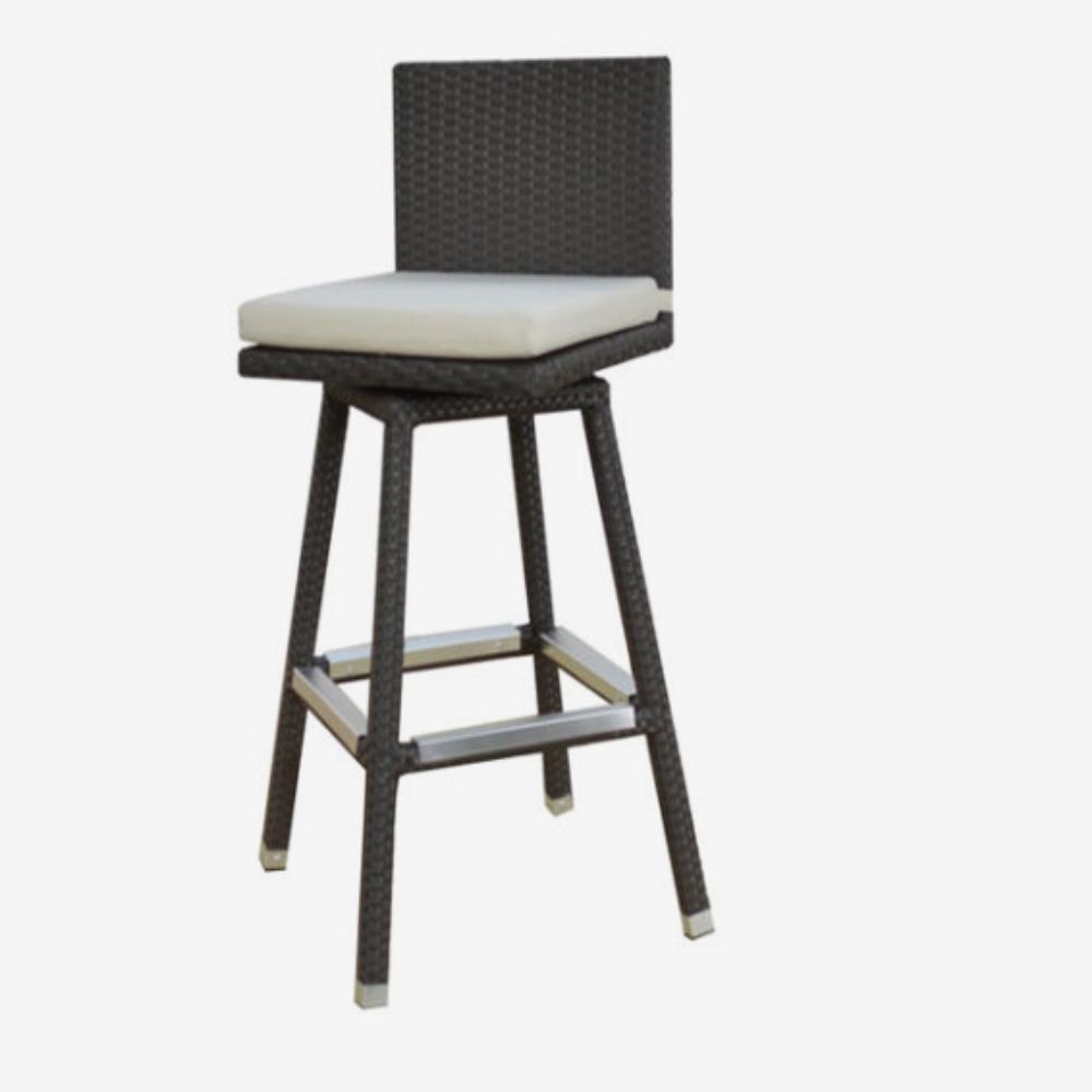 Swivel bar stool furniture outdoor patio design project 1