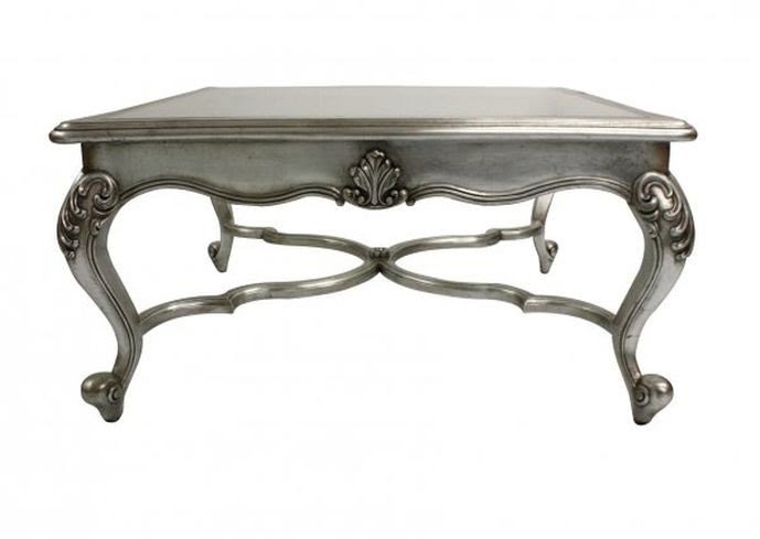 The elegant way of silver coffee table