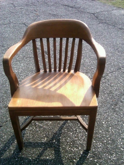 Wooden captains chairs