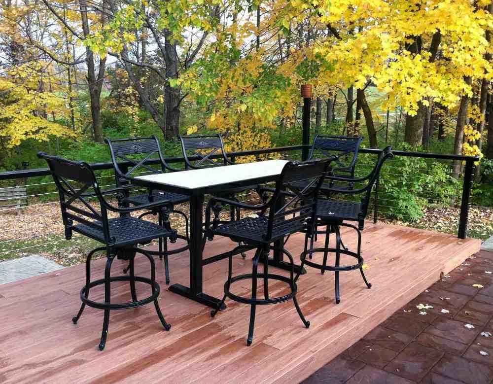 Wrought Iron Pub Tables - Foter