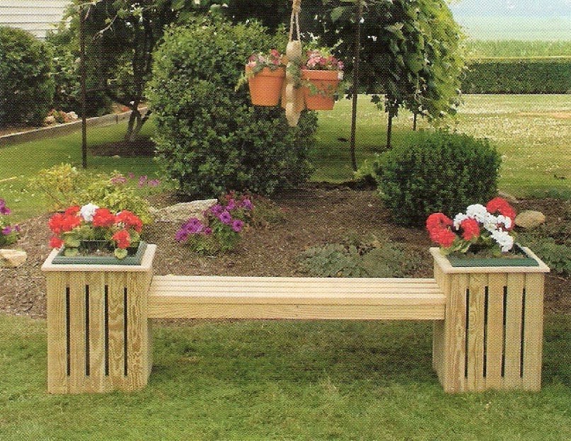 Benches with planters best modern furniture design directory blog