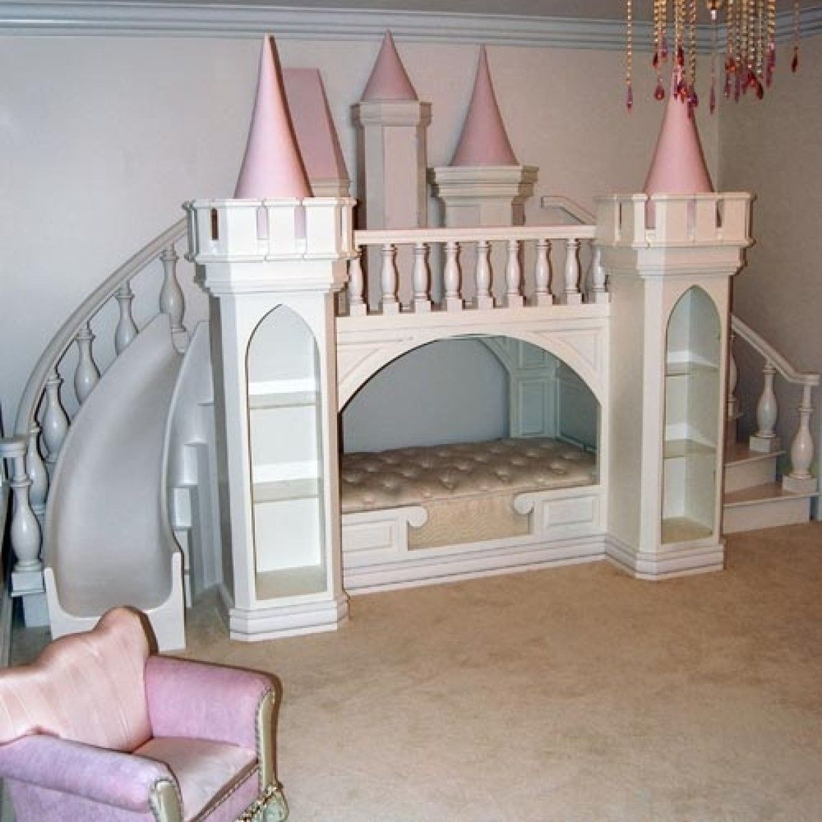 Diy castle bed