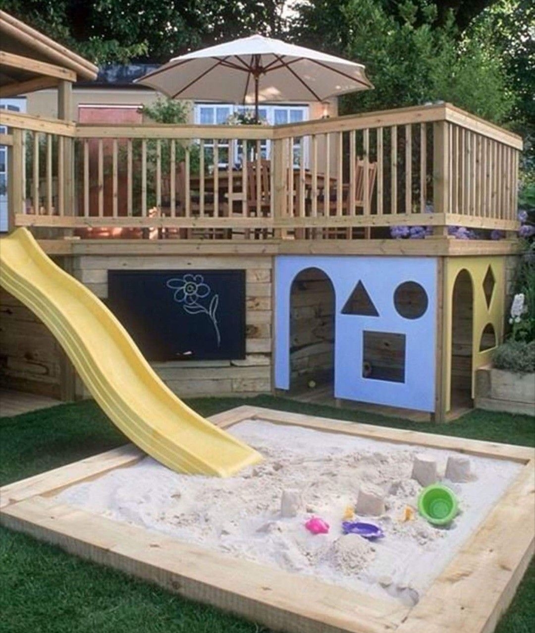 large childrens slide