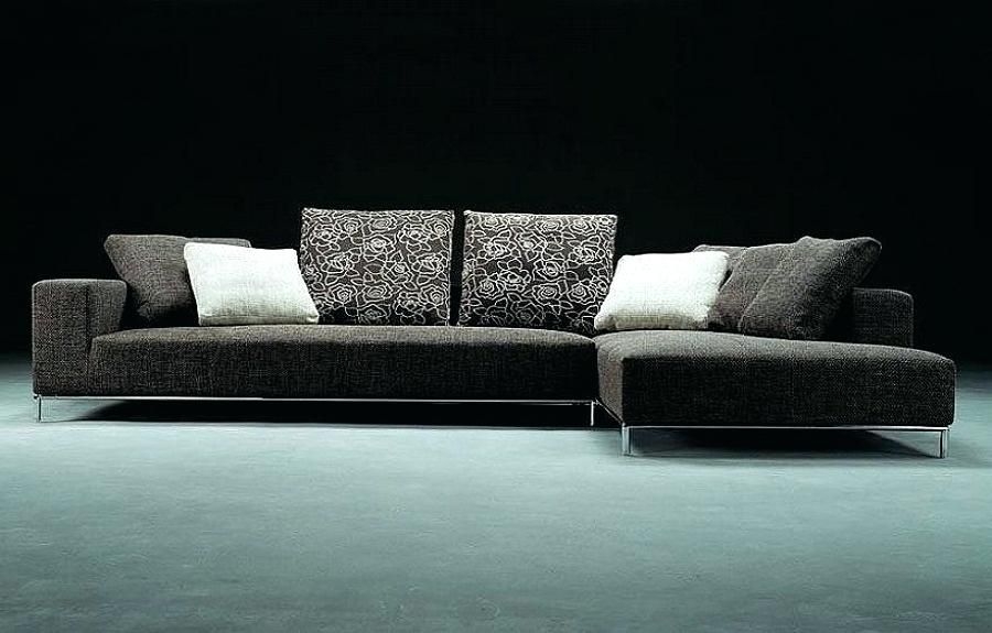 Modern microfiber sectional sofa 10