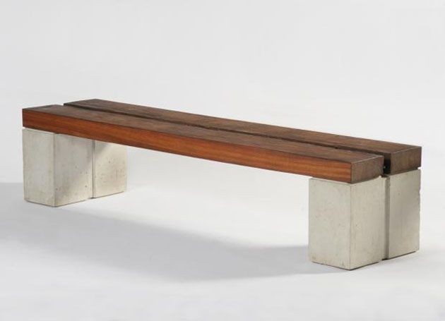Modern outdoor benches by douglas thayer