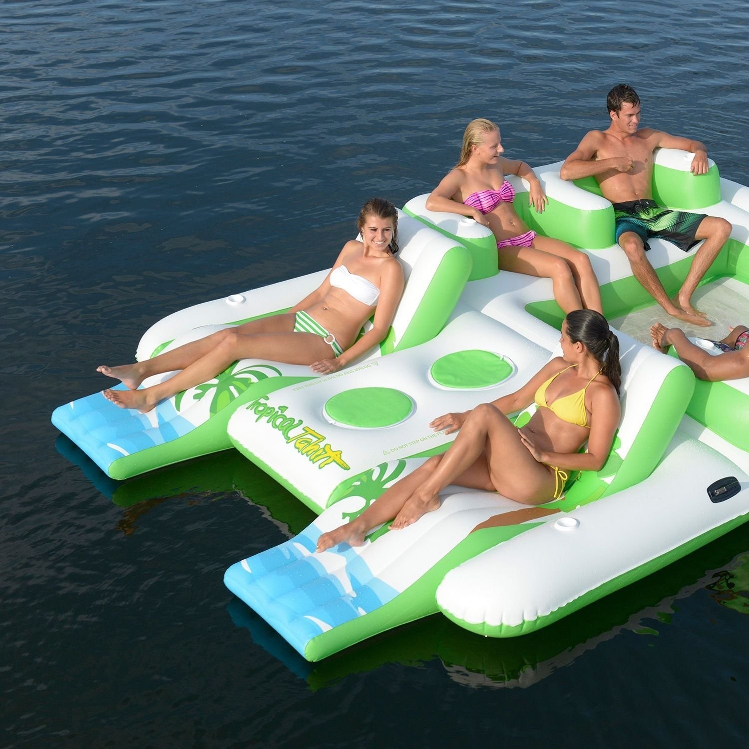 Party floats for lake