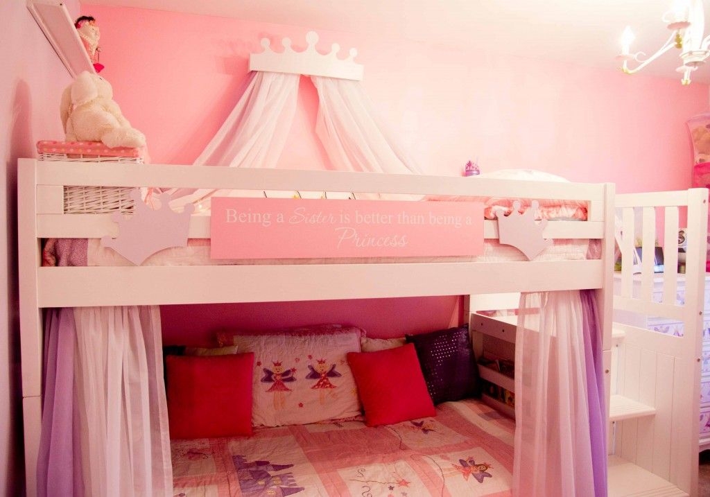 Girls Princess Bunk Bed Ideas On Foter