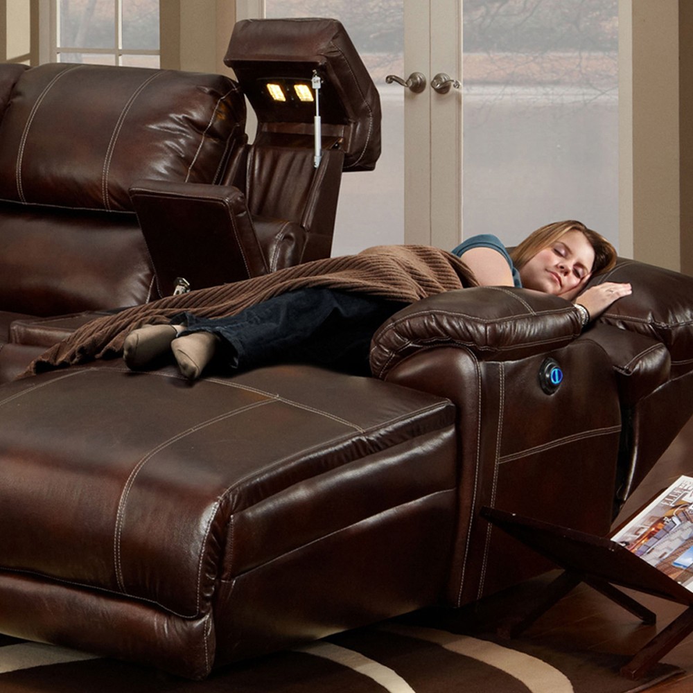 Reclining sectionals online for small spaces