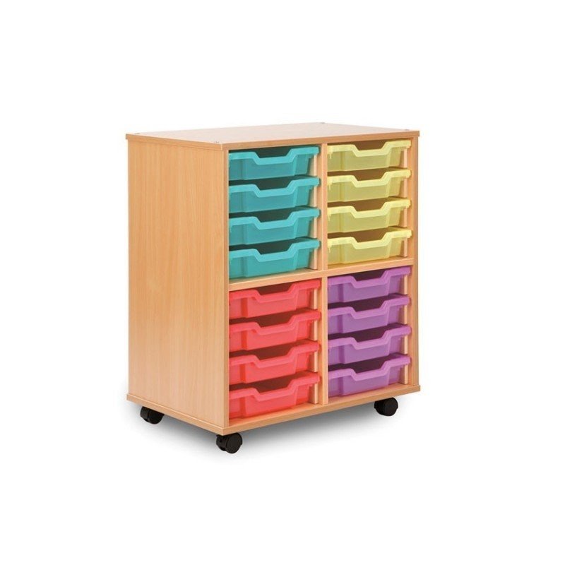 Stackable storage drawers wood