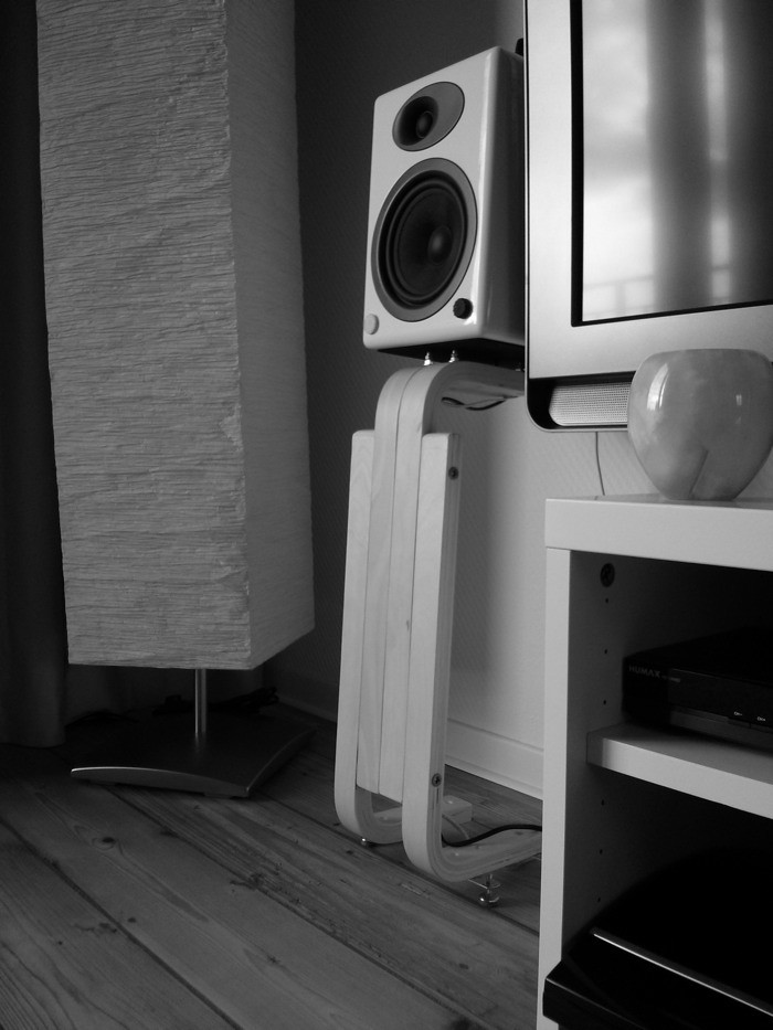 Thin bookshelf speakers