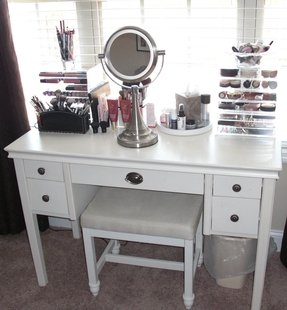 Makeup Vanity Table Without Mirror