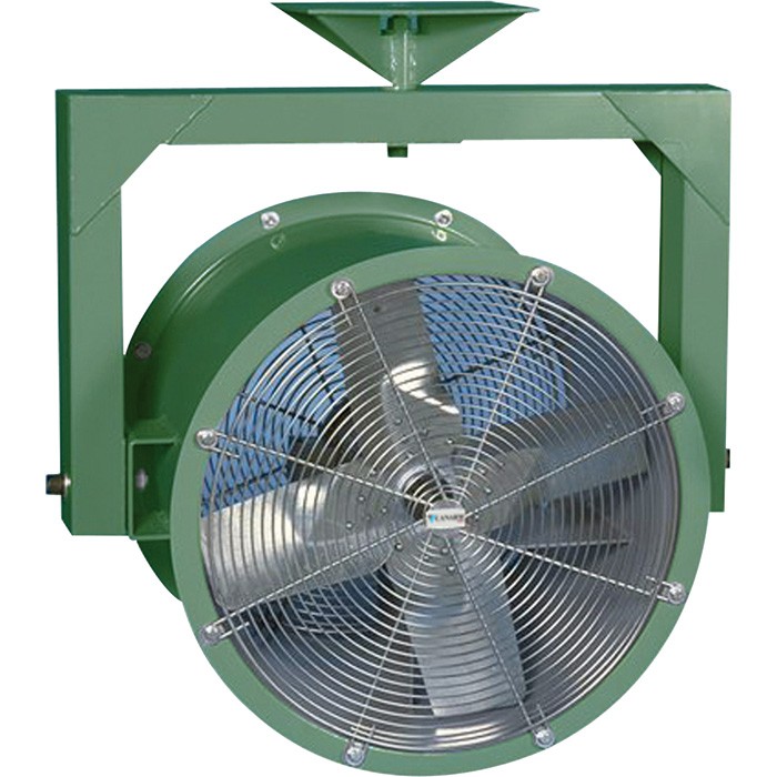 Vintage wall mount oscillating fan