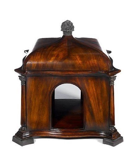 1800s antique mahogany dog kennel it is from the regency