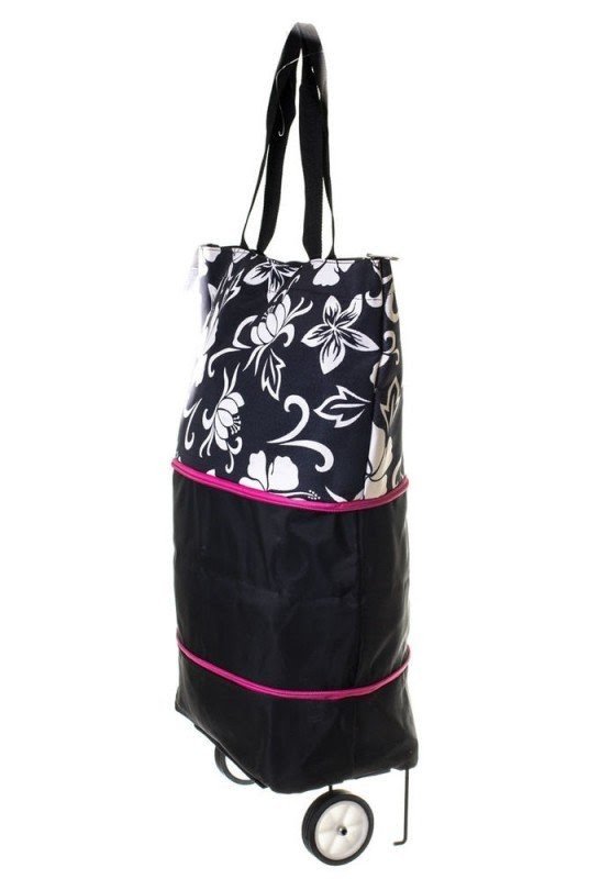 Collapsible wheeled tote