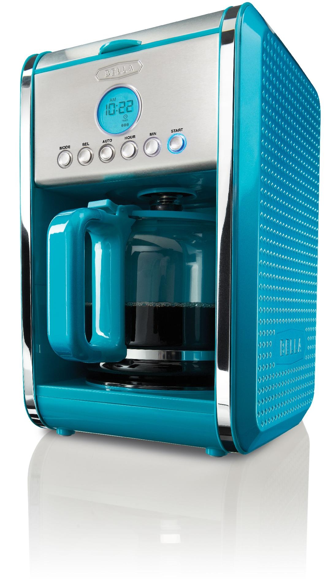 Teal Nostalgia Nordic Coffee Machine – Cozy & Blocks