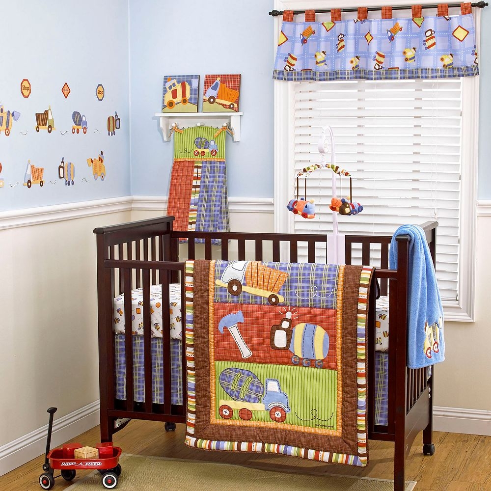 Construction Crib Bedding - Foter