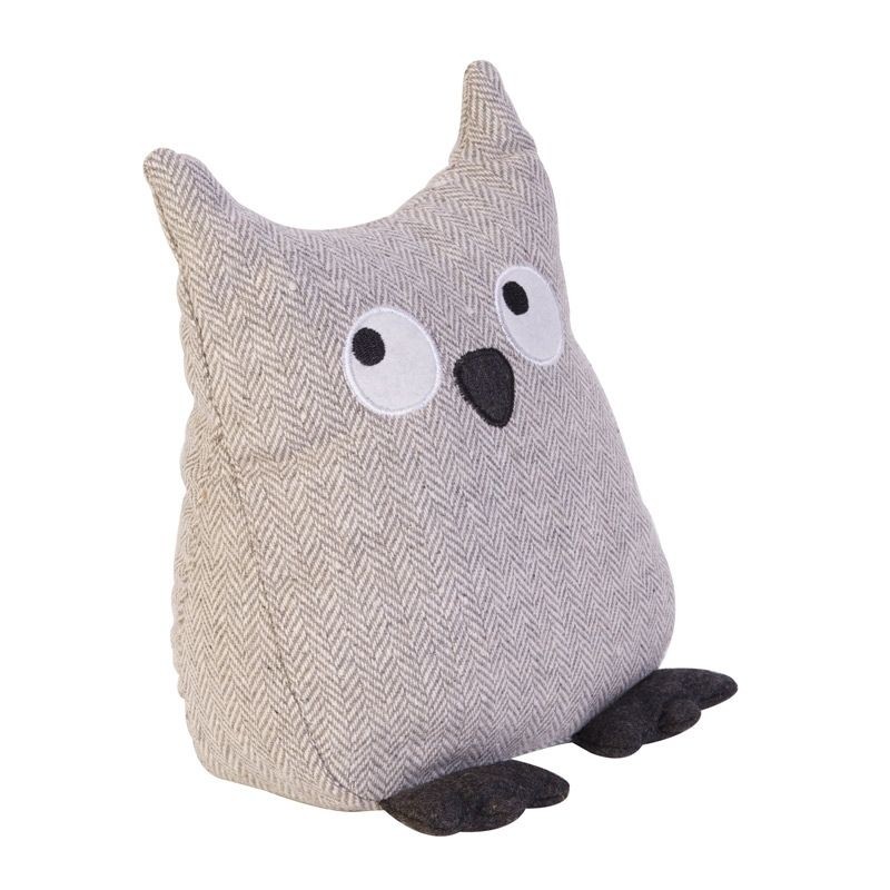 Cute fabric owl door stop