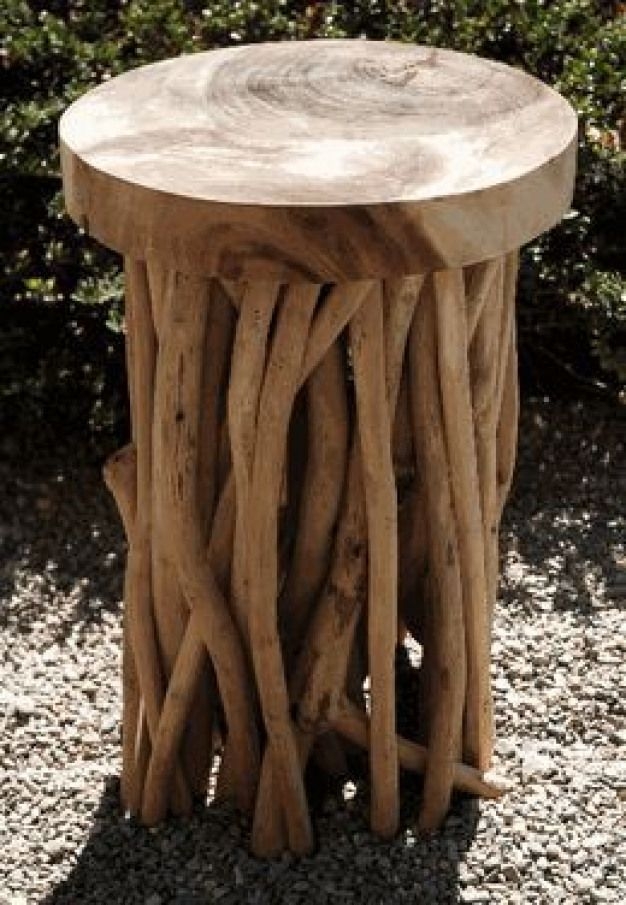 Driftwood side table 12