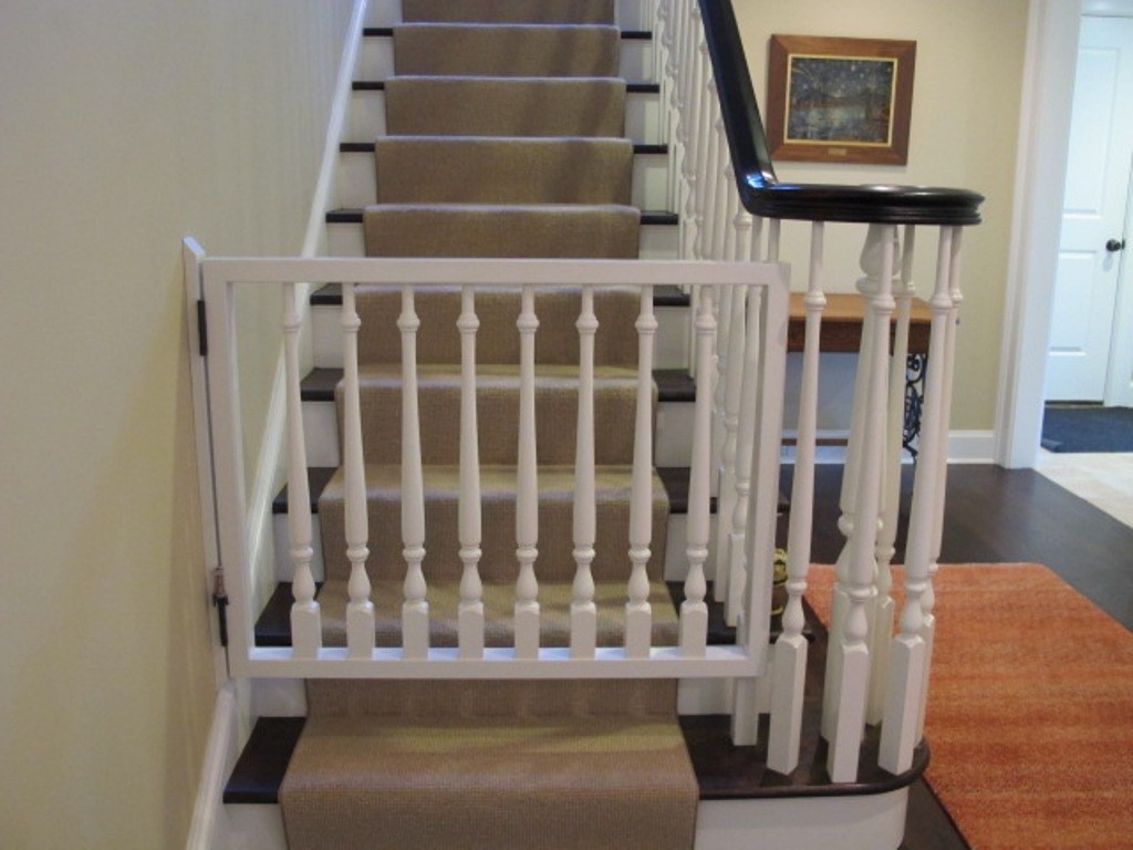 Easy open baby gates for the stairs interior furniture decoration