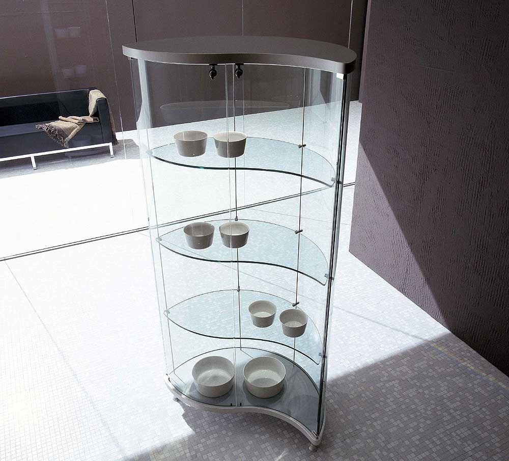 Glass curio display cabinet 1