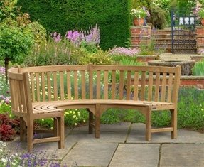 Curved Garden Benches - Foter