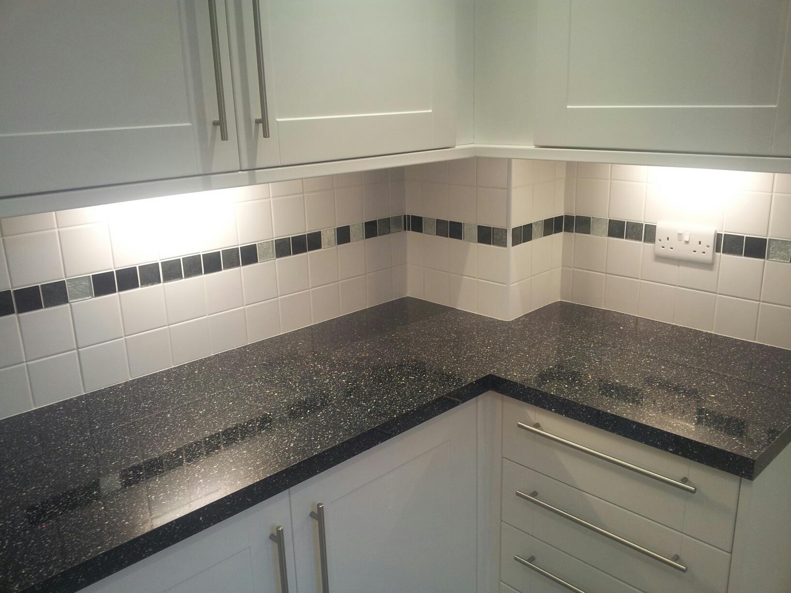 Kitchen tile fitting by the northwests professional tilers
