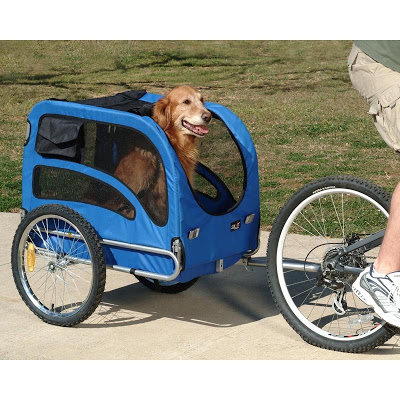 extra large dog bike trailer