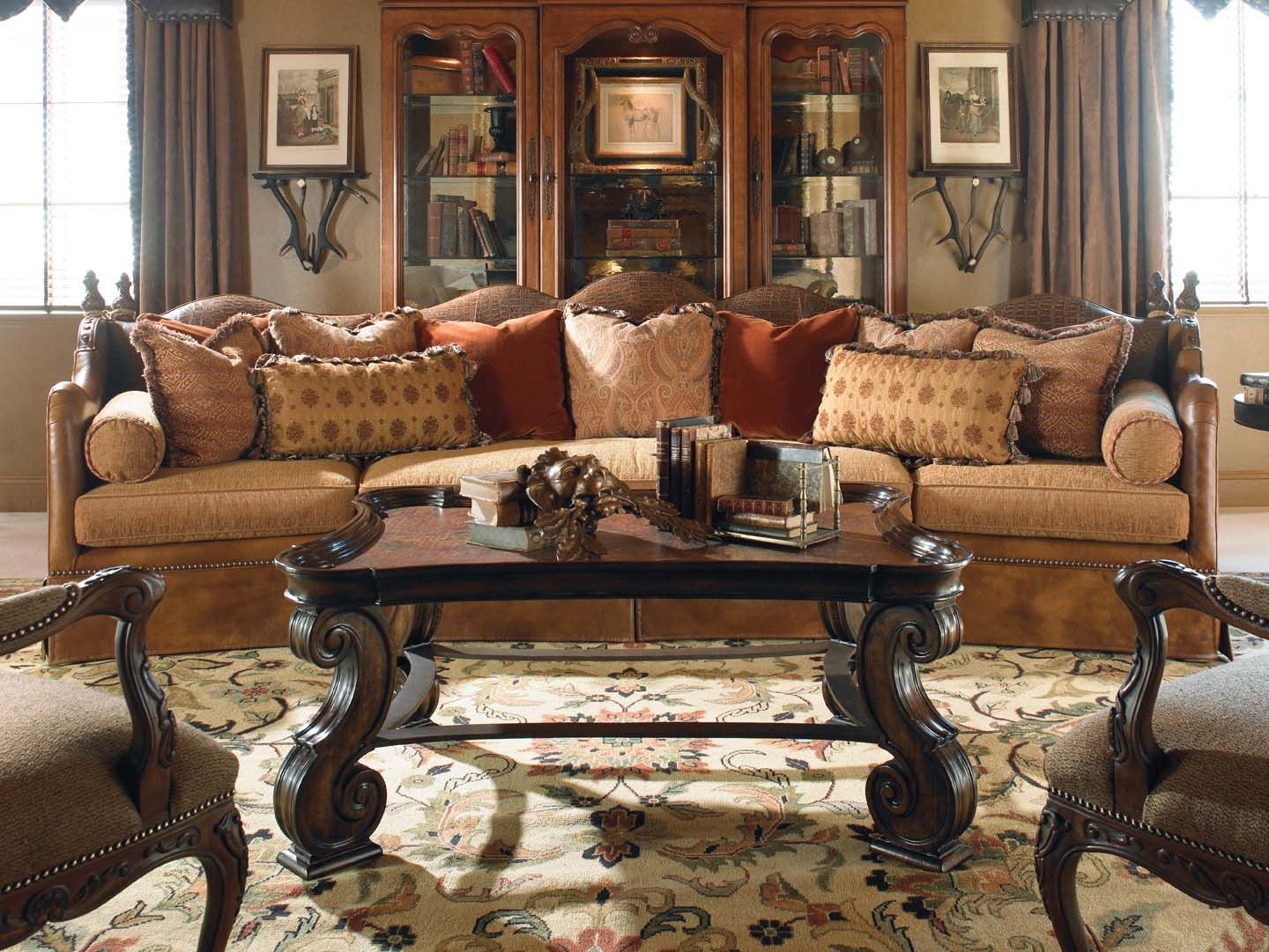 Old fashioned living room furniture