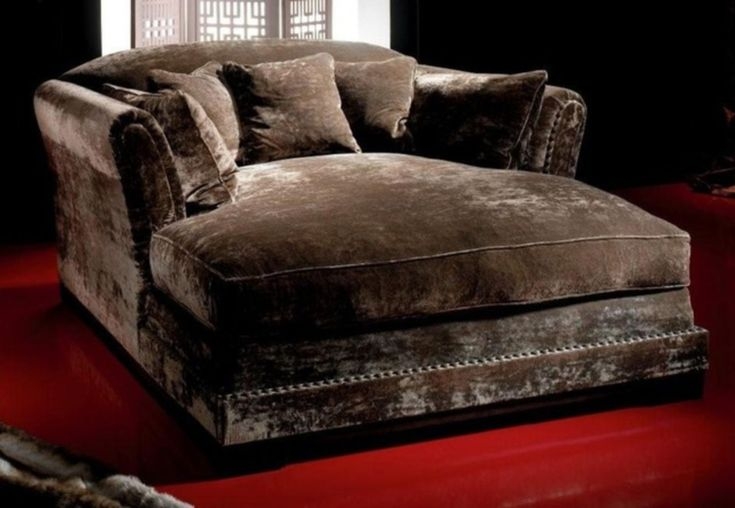 plush chaise lounge