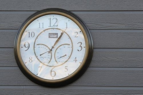 Outdoor Clock And Thermometer - Foter