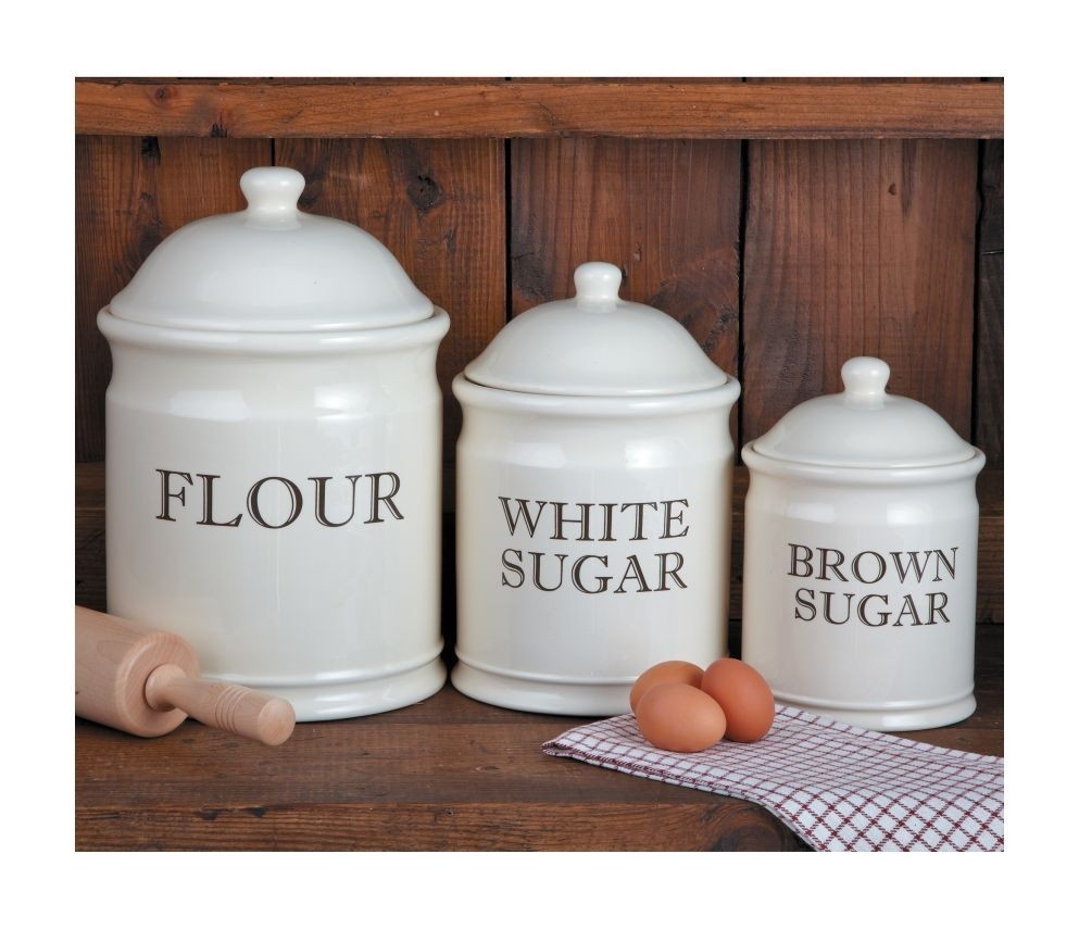 Retro Flour Canister Set 