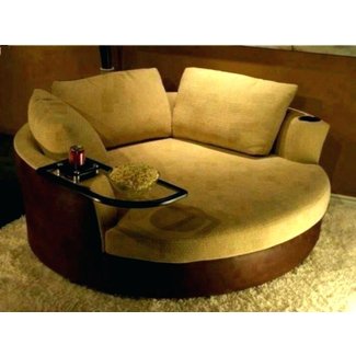 Round Swivel Lounge Chair