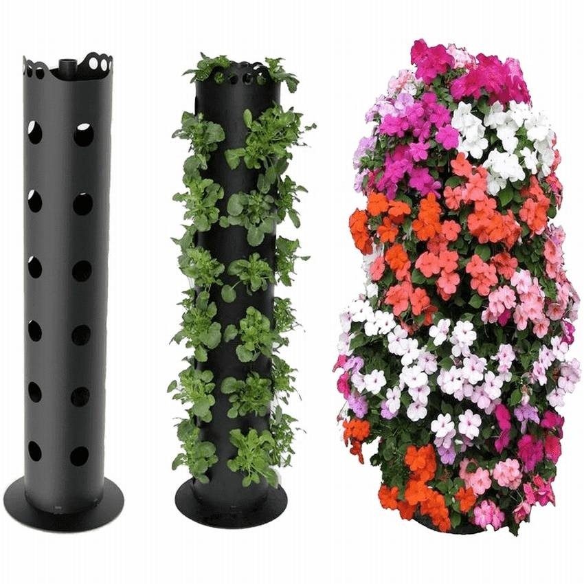 Tall flower boxes