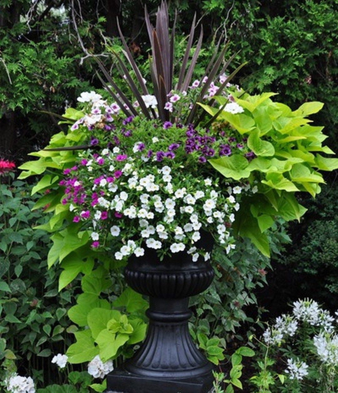 Tall flower pots 1