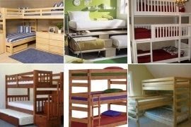 cheap triple sleeper bunk beds