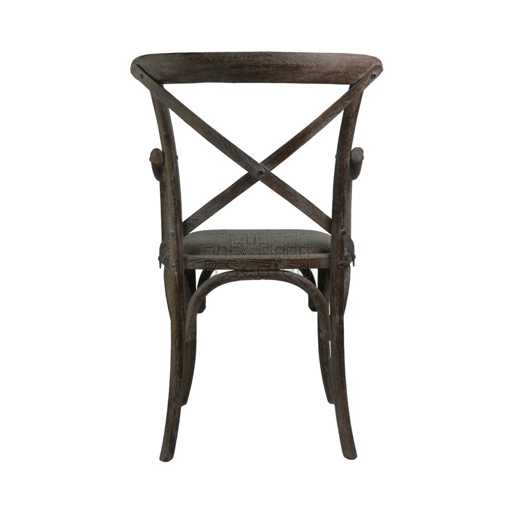 Chairs arm chairs lounges asia timber cross back arm chair