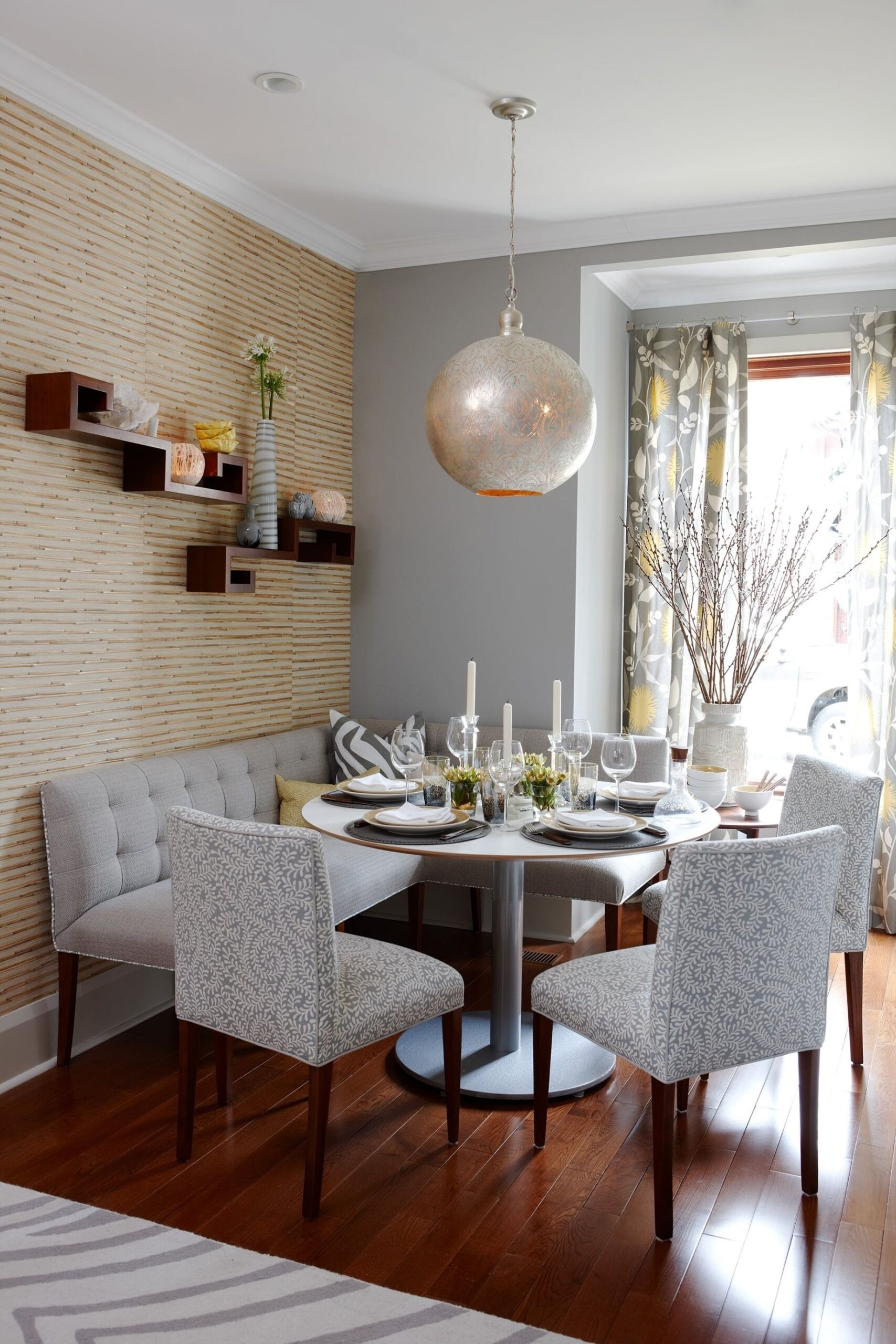 corner bench table and chairs for kitchen