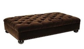 extra ottoman ottomans storage oversized foter tufted pattern brown