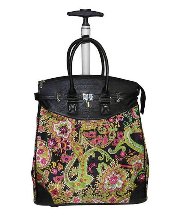 Happy Paisley Rollie Tote (Foldable)