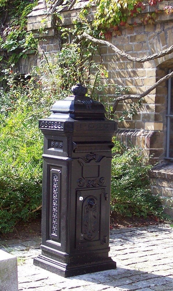 Iron mailbox