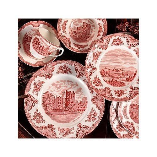 Johnson brothers old britain castles pink 4